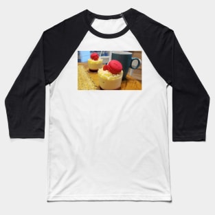 Paris Raspberry Macarons Baseball T-Shirt